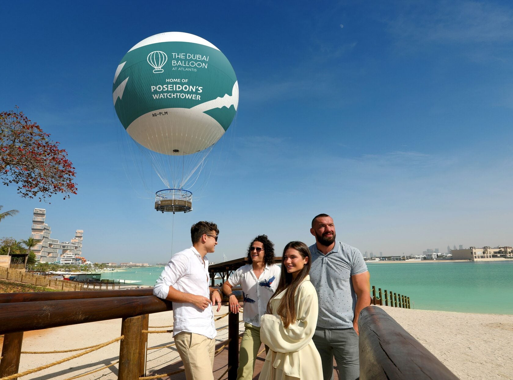 The Dubai Baloon at Atlantis - Regular Pass for a Family of 3 / Family of 4