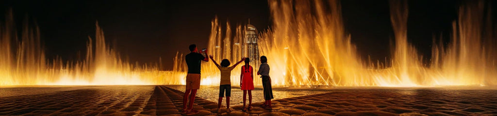 Fountain Show with Dubai Fountain Walk Bridge Tickets