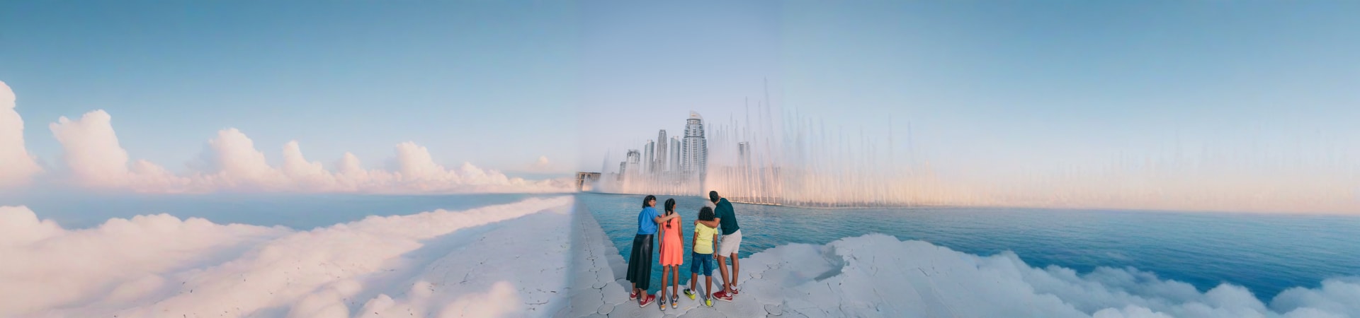 Fountain Show with Dubai Fountain Walk Bridge Tickets