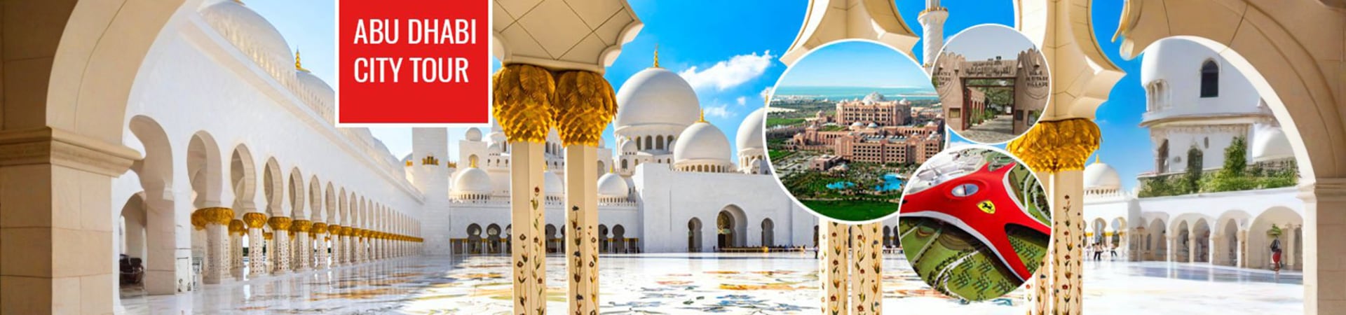 Abu Dhabi City Tour from Dubai with Ferrari World Entry Ticket