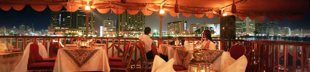 Dinner on a Traditional Dhow Boat in Marina – Lower Deck