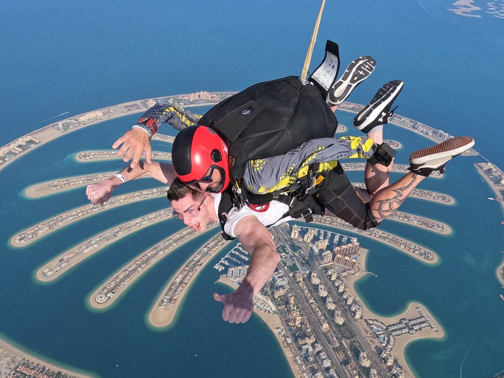Tandem Skydive At The Palm Dubai
