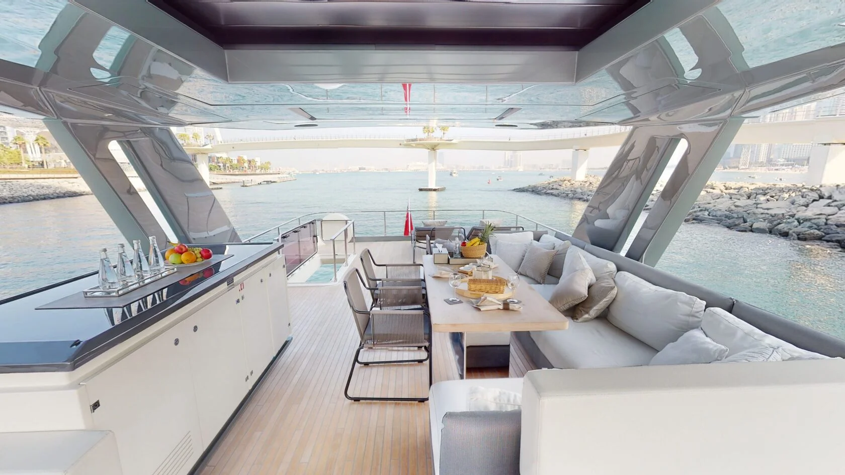 78 ft Yacht - Ferretti (up to 20 guests)