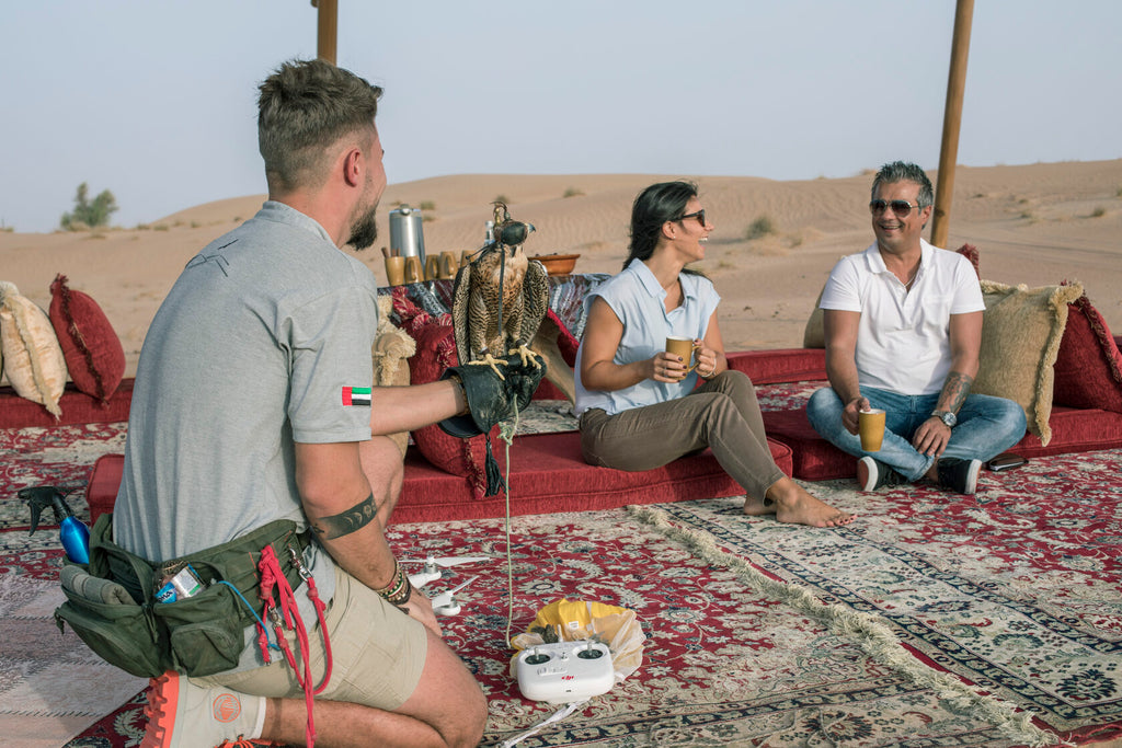 Falconry Training & Nature Safari for 2 persons (morning)