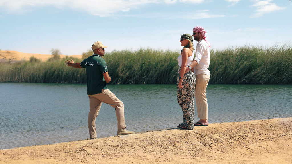 Conservation Drive & Breakfast at Al Maha (morning)