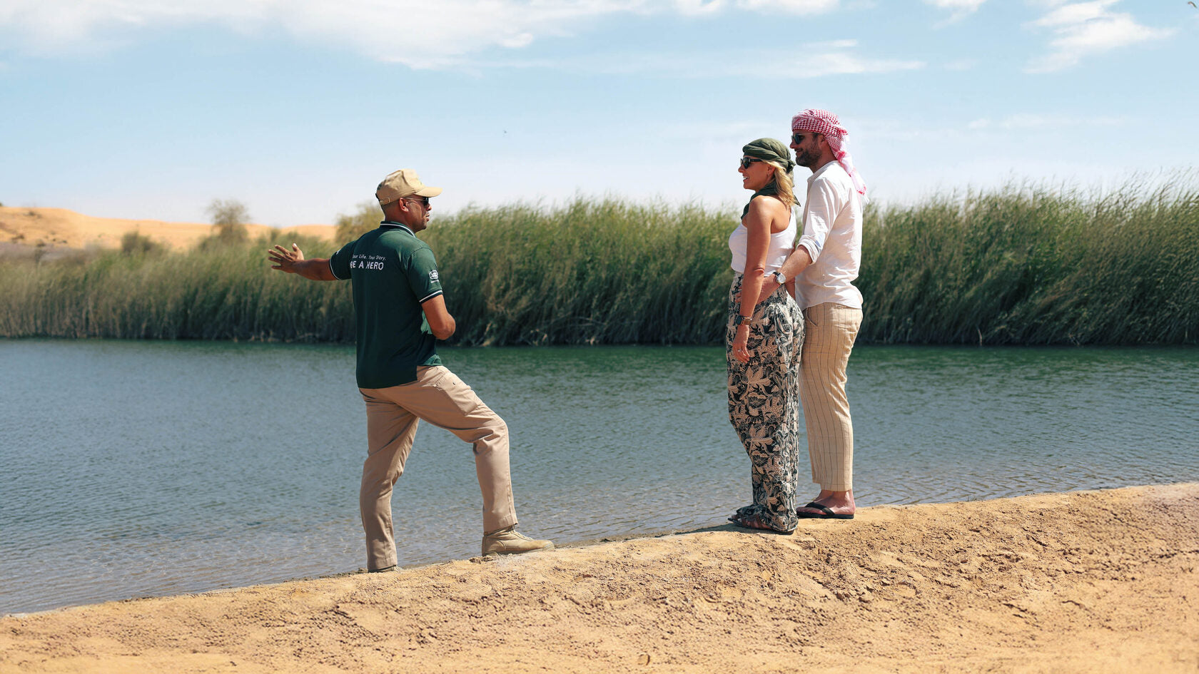 Conservation Drive & Breakfast at Al Maha (morning)