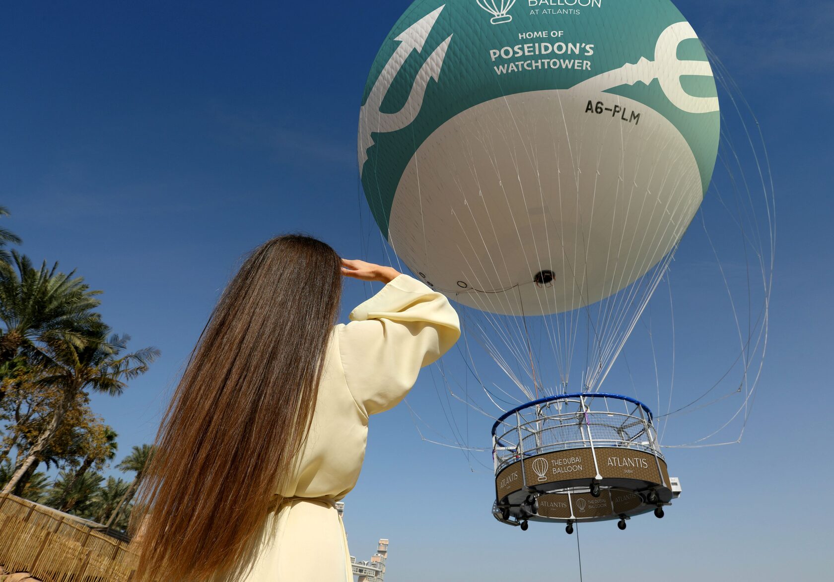 The Dubai Baloon at Atlantis - Regular Pass for a Family of 3 / Family of 4