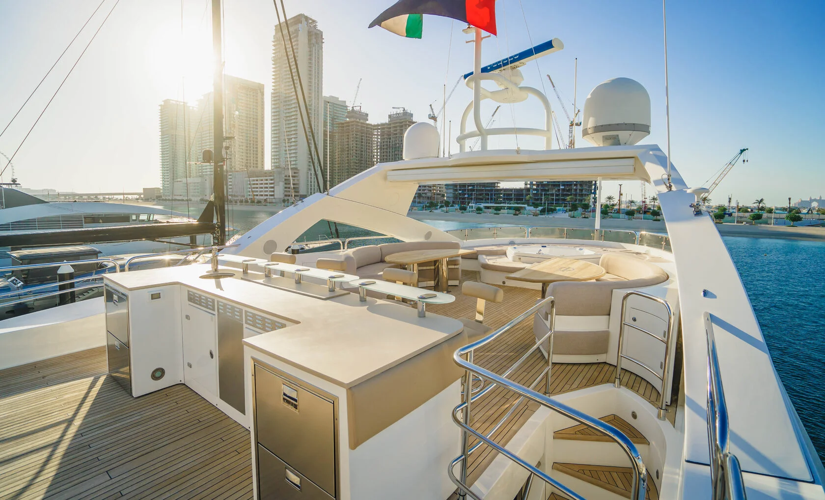 131 ft - Sunseeker (up to 40 guests)