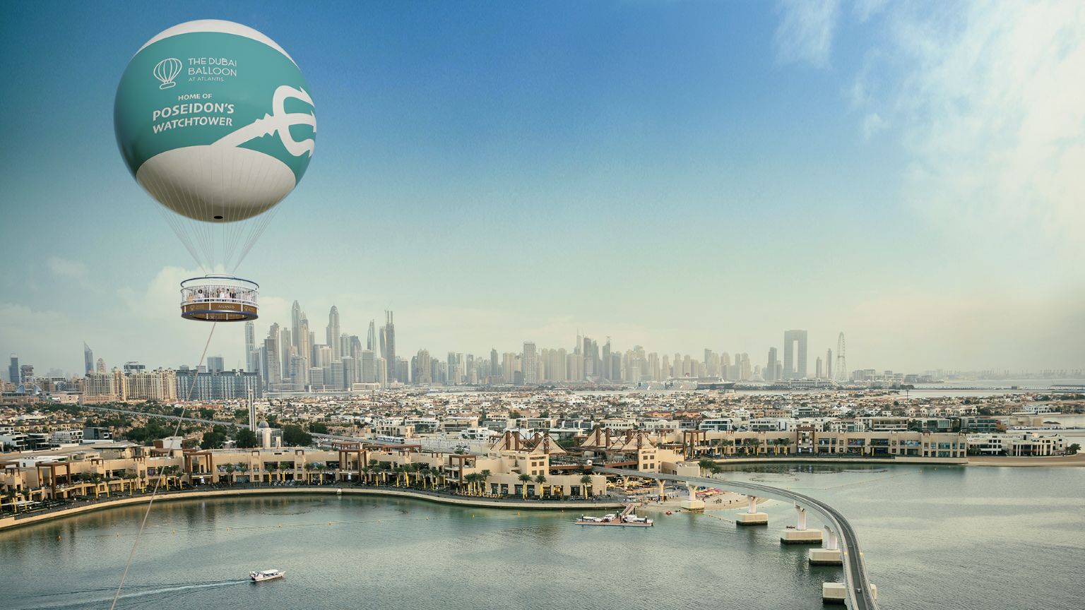 The Dubai Baloon at Atlantis - Regular Pass for a Family of 3 / Family of 4