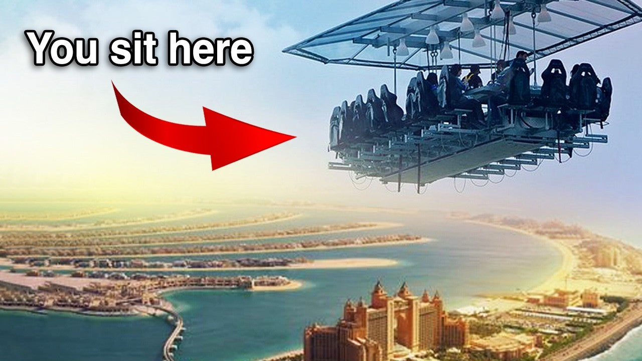 The Ultimate Dinner in the Sky for 2 persons