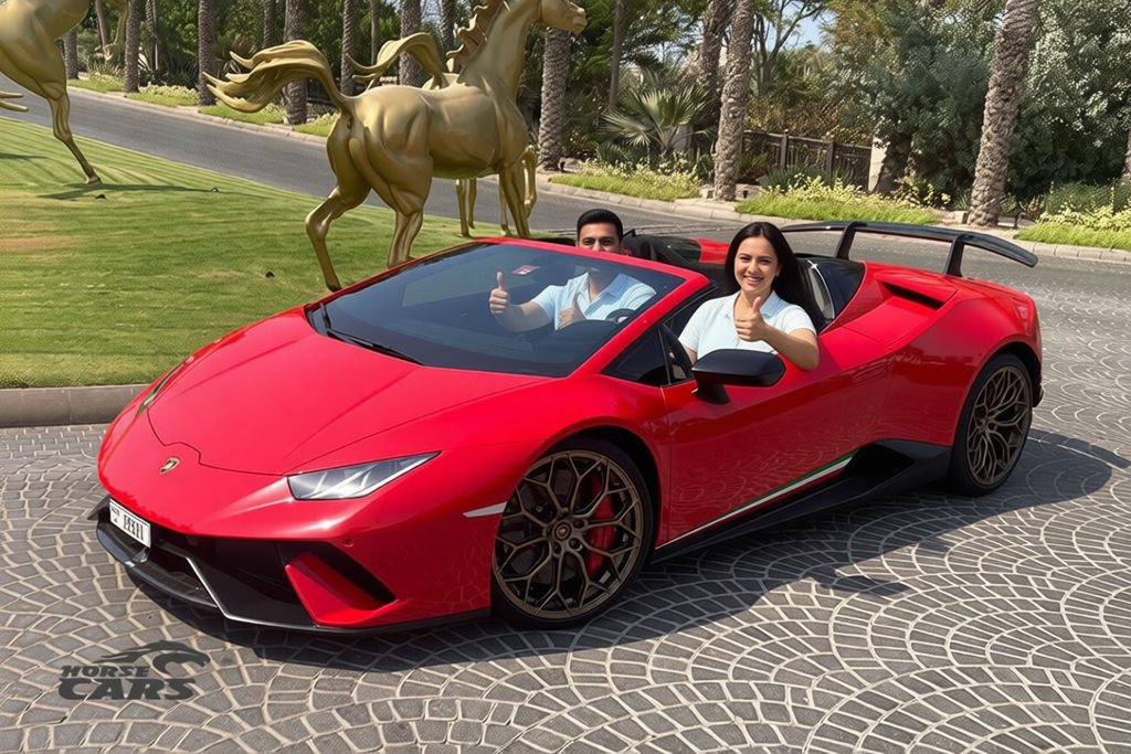 Day in Lamborgini Huracan