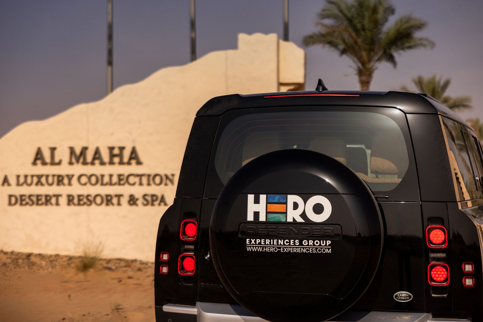 Conservation Drive & Breakfast at Al Maha (morning)