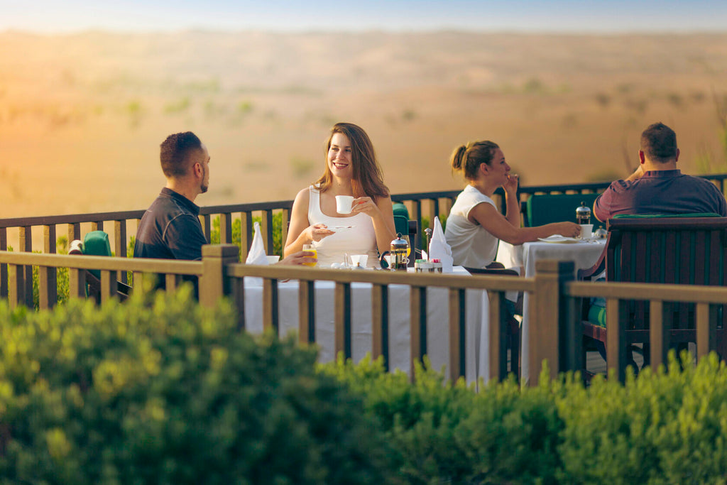 Conservation Drive & Breakfast at Al Maha (morning)