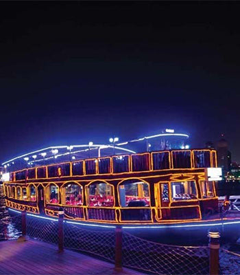 Dinner on a Traditional Dhow Boat in Marina – Lower Deck