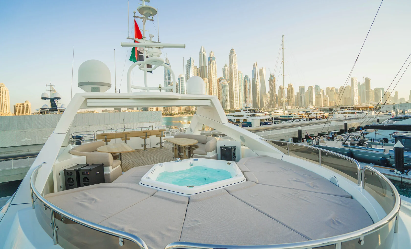 131 ft - Sunseeker (up to 40 guests)